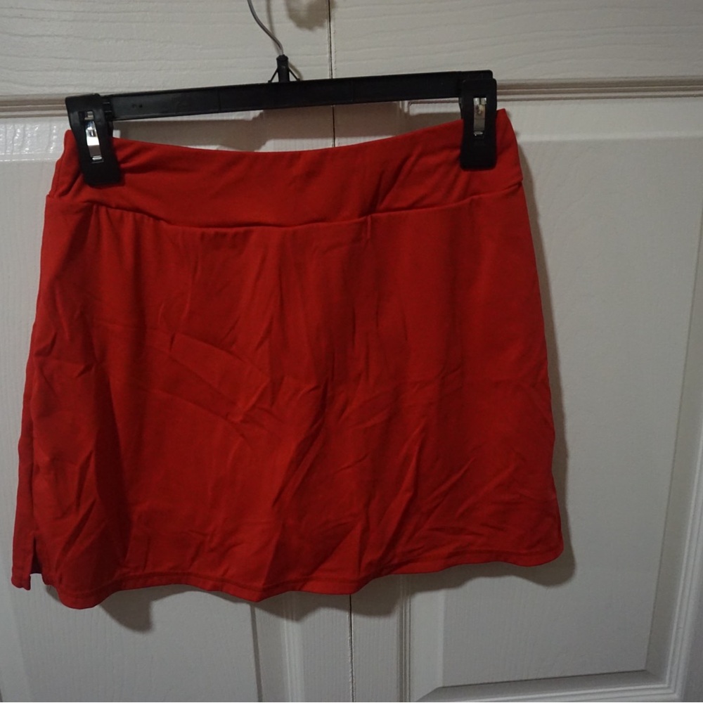 Red Mini Skirt